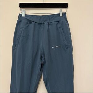 Alphalete blue flattering joggers/sweatpants